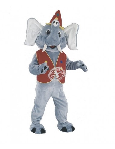 Costume elephant mascot 7 (advertising character)