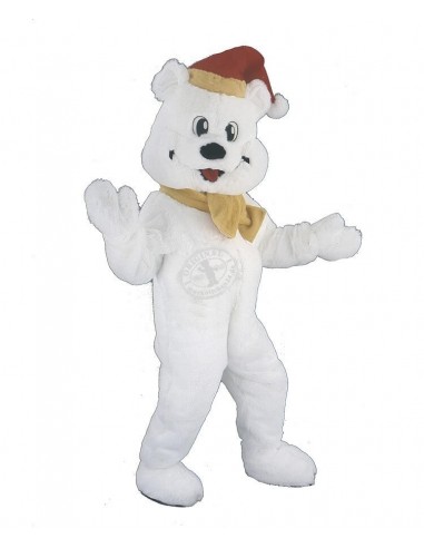 Oso polar traje de la mascota 6 (el personaje de la publicidad)