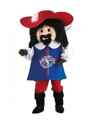 131a Musketier Porthos Costume Mascot goedkoop kopen