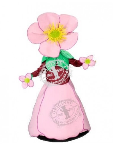 186h2 Bloem rosa Costume Mascot goedkoop kopen