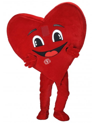 222h Heart Costume Mascot buy cheap
