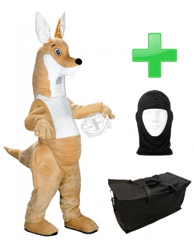 Kangaroo Costume Mascot 13a  ✅ Bag Hygiene Hood ✅ Buy Cheap ✅ Production ✅
