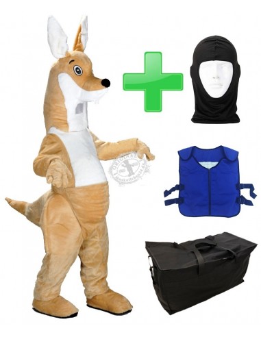Kangoeroe Kostuum Mascot 13a ✅ Hygiënekap Zak ✅ Goedkoop Kopen ✅ Productie ✅