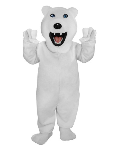Oso Polar Disfraz de Mascota 8 (Personaje Publicitario)