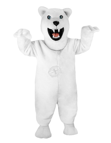 Polar Bear Costume Mascot 9 (Advertising Character)
