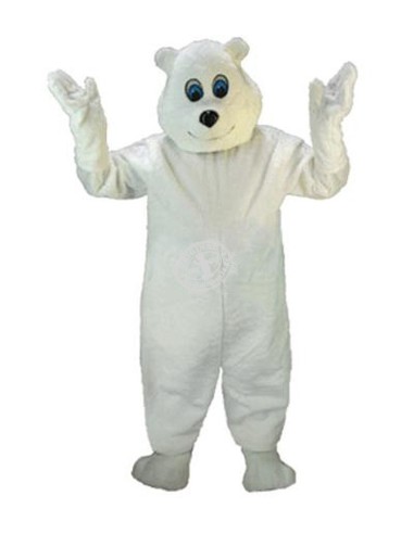 Oso Polar Disfraz de Mascota 12 (Profesional)