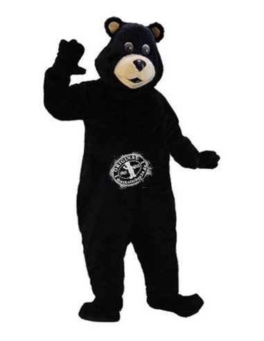 Schwarz Bären Maskottchen Kostüm 3 (Professionell)
