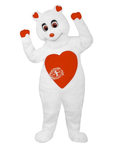 Valentin Bear Costume Mascot (Advertising Character)