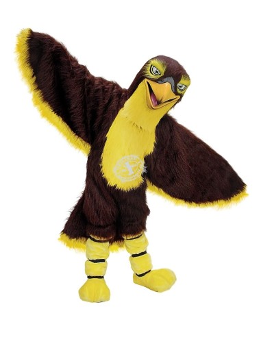 Falke Vogel Kostüm Maskottchen 3 (Werbefigur)