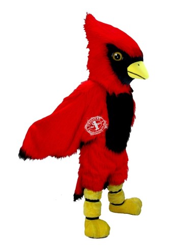 Красный кардинал птица Костюм талисмана (профессиональный)