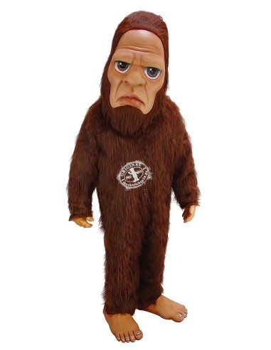 Bigfoot Person Kostüm Maskottchen 1 (Werbefigur)