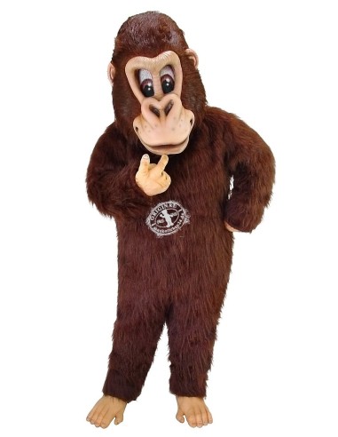 Gorilla Kostüm Maskottchen 4 (Werbefigur)
