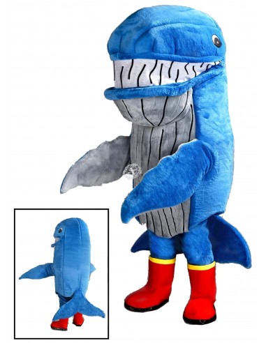 247c Balena Blu Costume Mascot acquistare a buon mercato