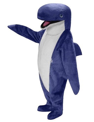 Balena Blu Costume Mascotte 1 (Personaggio Pubblicitario)