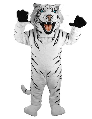 Snow Tiger Costume Mascot 1 (Advertising Character)