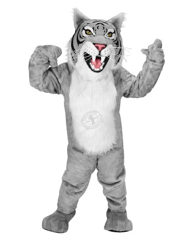 Gatto Selvatico / Tigre Costume Mascotte 1 (Personaggio Pubblicitario)