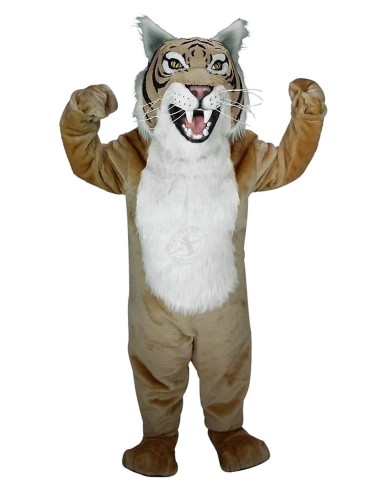 Gatto Selvatico / Tigre Costume Mascotte 2 (Personaggio Pubblicitario)