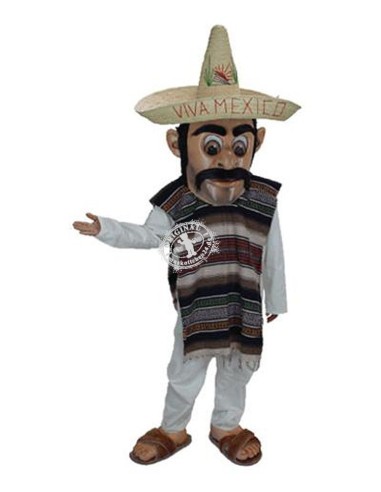 μεξικάνικος Ανθρωποι Κοστούμι μασκότ 2 (διαφημιστικός χαρακτήρας)