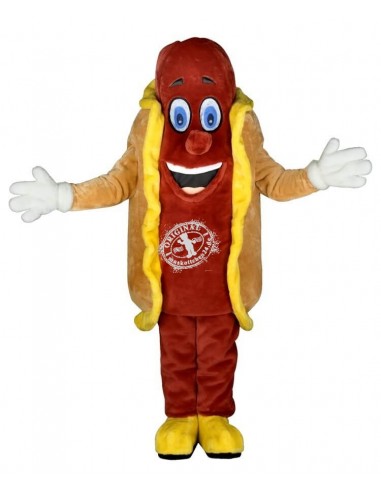 259c Hotdog Kostüm Maskottchen günstig kaufen