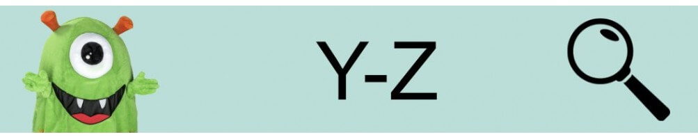 Κοστούμια Y-Z
