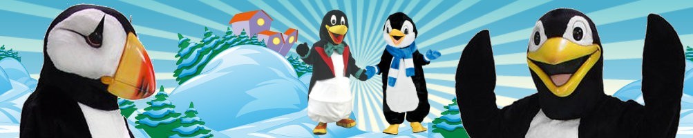 Μασκότ κοστουμιών Penguin ✅ τρέχουσες φιγούρες διαφημιστικές φιγούρες ✅ κατάστημα κοστουμιών προώθησης ✅